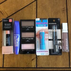 Bundle of Revlon, Rimmel, Maybelline, Covergirl, and Physicians Formula Makeup